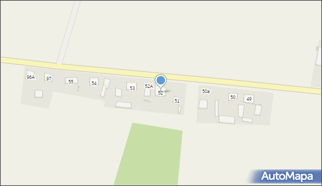 Czaple, Czaple, 52, mapa Czaple