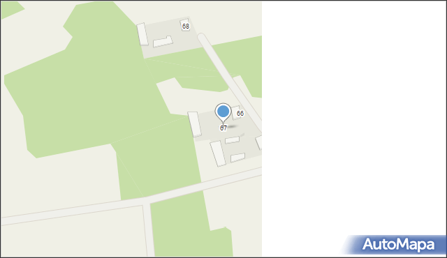 Czaple Górne, Czaple Górne, 67, mapa Czaple Górne