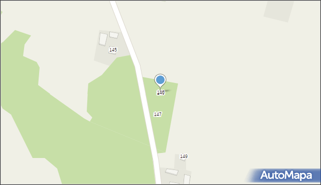 Czaple Wielkie, Czaple Wielkie, 146, mapa Czaple Wielkie