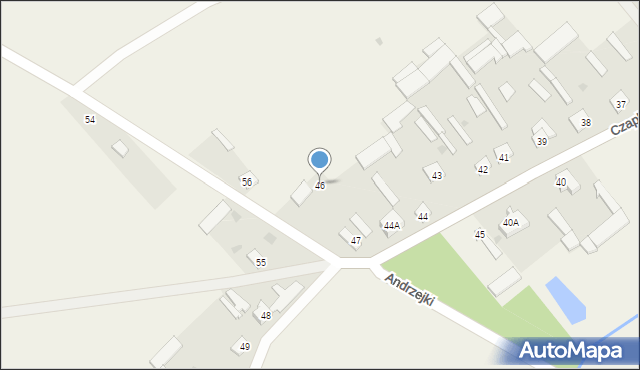 Czaplice, Czaplice, 46, mapa Czaplice