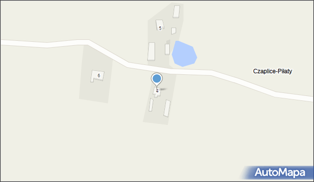 Czaplice-Furmany, Czaplice-Furmany, 4, mapa Czaplice-Furmany