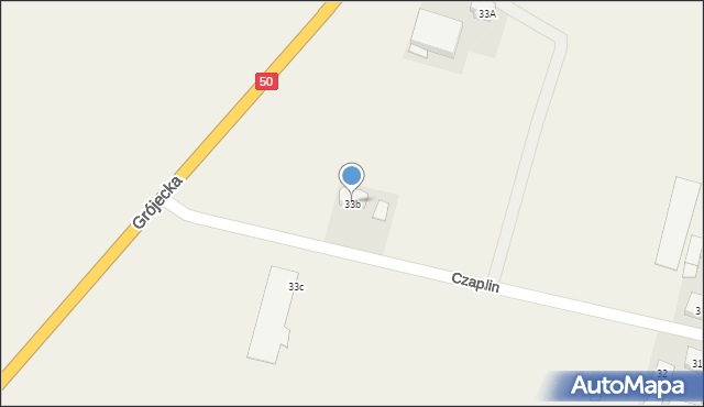 Czaplin, Czaplin, 33b, mapa Czaplin