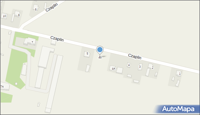 Czaplin, Czaplin, 4b, mapa Czaplin