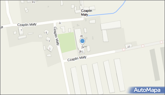 Czaplin Mały, Czaplin Mały, 2A, mapa Czaplin Mały