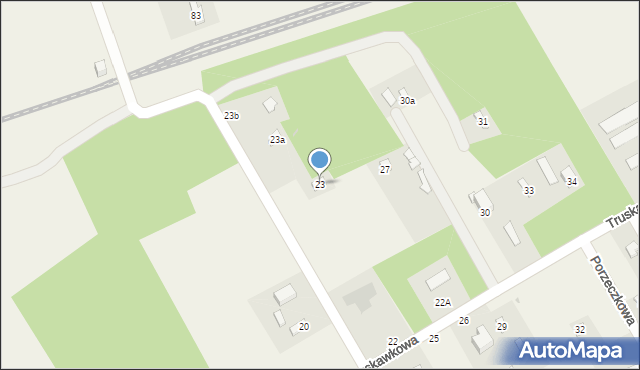 Czaplinek, Czaplinek, 23, mapa Czaplinek