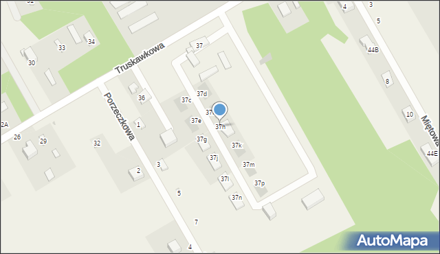 Czaplinek, Czaplinek, 37h, mapa Czaplinek