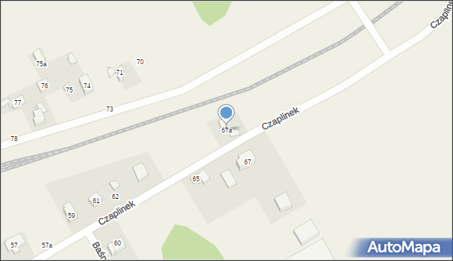 Czaplinek, Czaplinek, 67a, mapa Czaplinek