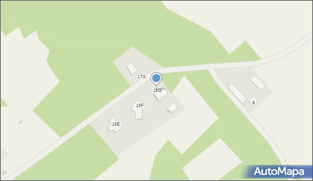 Czaplino, Czaplino, 16G, mapa Czaplino