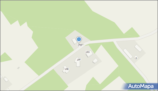 Czaplino, Czaplino, 17G, mapa Czaplino