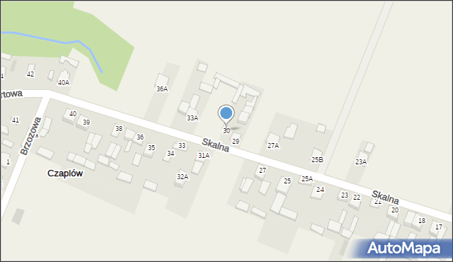 Czaplów, Czaplów, 30, mapa Czaplów