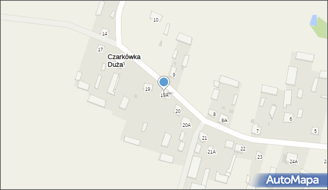 Czarkówka Duża, Czarkówka Duża, 19A, mapa Czarkówka Duża