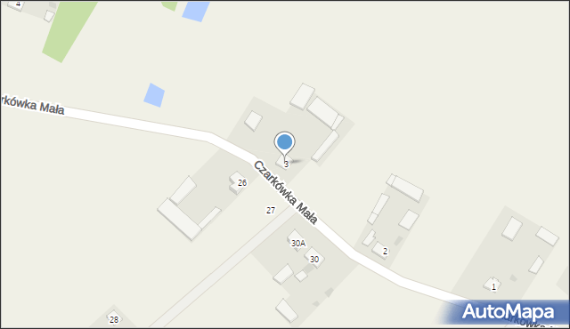 Czarkówka Duża, Czarkówka Duża, 3, mapa Czarkówka Duża