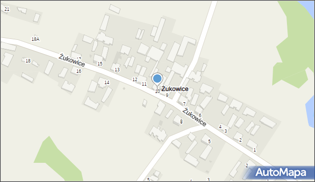 Czarkowy, Czarkowy, 10, mapa Czarkowy