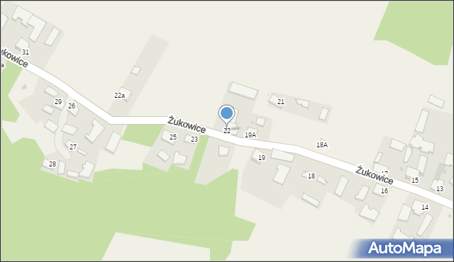 Czarkowy, Czarkowy, 22, mapa Czarkowy