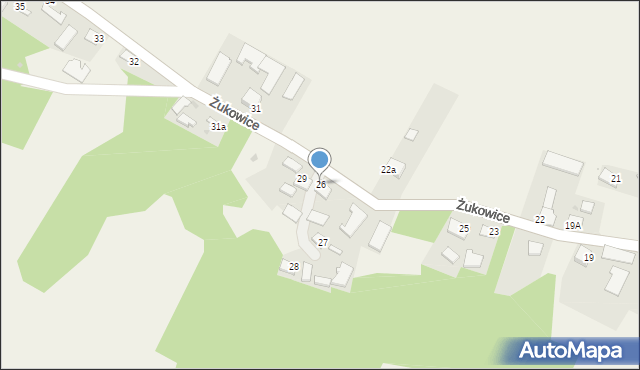 Czarkowy, Czarkowy, 26, mapa Czarkowy