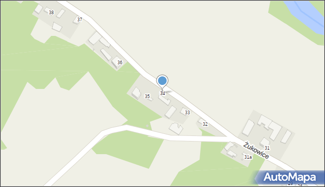 Czarkowy, Czarkowy, 34, mapa Czarkowy