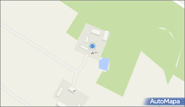 Czarlino, Czarlino, 86, mapa Czarlino