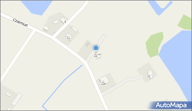Czarmuń, Czarmuń, 21j, mapa Czarmuń