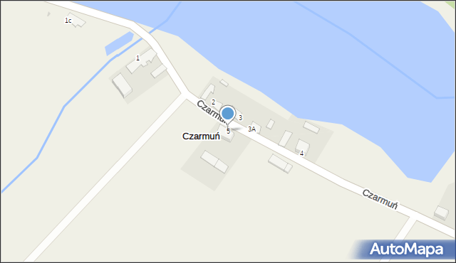 Czarmuń, Czarmuń, 5, mapa Czarmuń