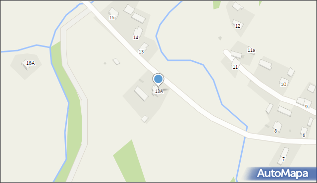 Czarna Dolna, Czarna Dolna, 13A, mapa Czarna Dolna