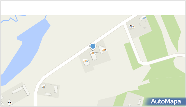 Czarna Kolonia, Czarna Kolonia, 78b, mapa Czarna Kolonia