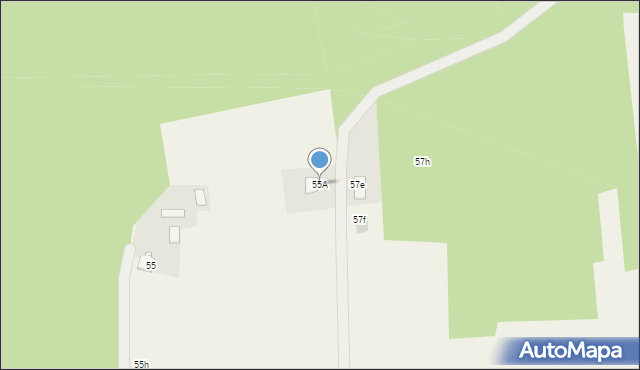 Czarna Sędziszowska, Czarna Sędziszowska, 55A, mapa Czarna Sędziszowska