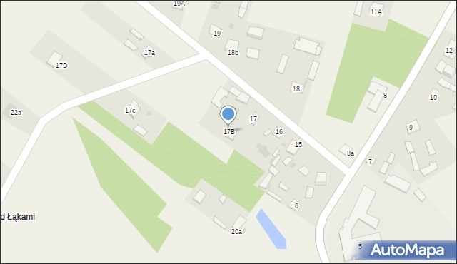 Czarna Wieś, Czarna Wieś, 17B, mapa Czarna Wieś