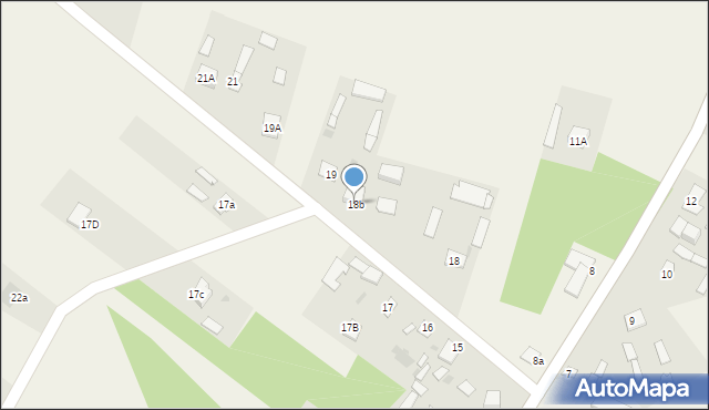 Czarna Wieś, Czarna Wieś, 18b, mapa Czarna Wieś