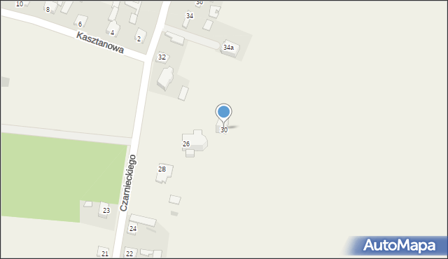 Czarnca, Czarnieckiego Stefana, hetm., 30, mapa Czarnca