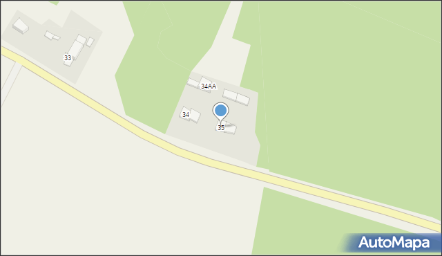 Czarne, Czarne, 35, mapa Czarne