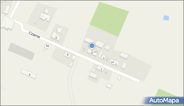 Czarne, Czarne, 4, mapa Czarne