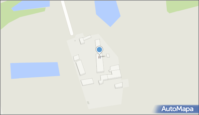 Czarne, Człuchowska, 12, mapa Czarne