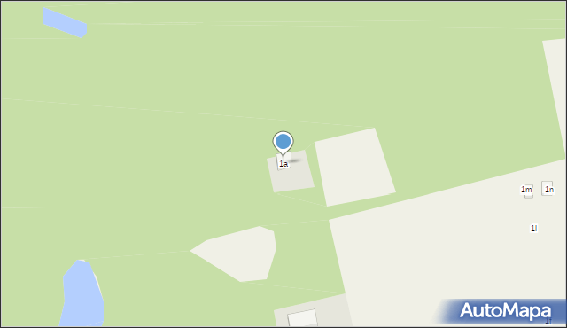 Czarne, Czarne, 1a, mapa Czarne