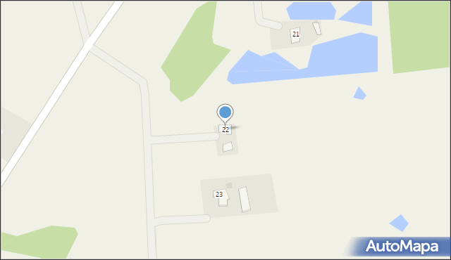 Czarne, Czarne, 22, mapa Czarne