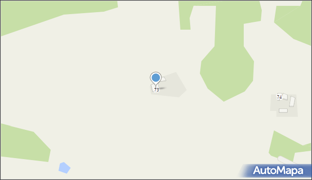 Czarne, Czarne, 73, mapa Czarne