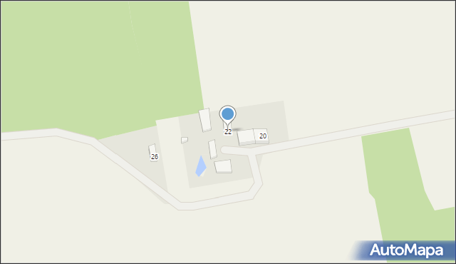 Czarne Dolne, Czarne Dolne, 22, mapa Czarne Dolne