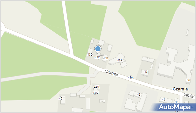 Czarnia, Czarnia, 45C, mapa Czarnia