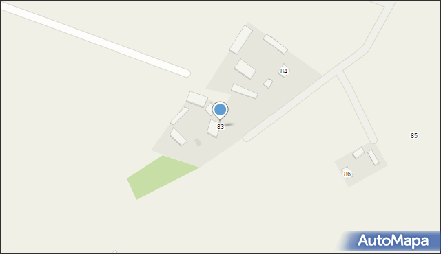 Czarnia, Czarnia, 83, mapa Czarnia