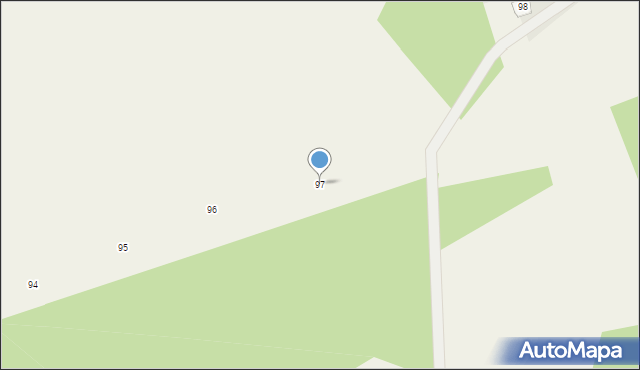 Czarnia, Czarnia, 97, mapa Czarnia