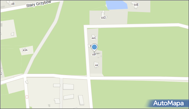 Czarniecka Góra, Czarniecka Góra, 44f, mapa Czarniecka Góra