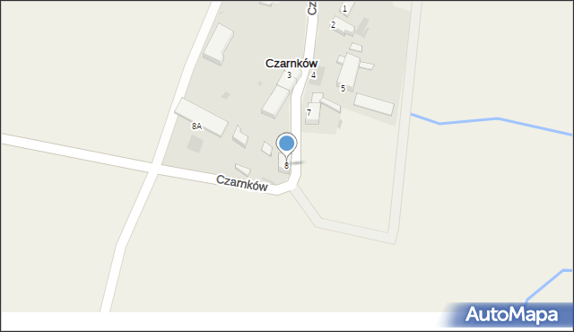 Czarnków, Czarnków, 8, mapa Czarnków