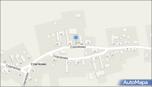Czarnkowo, Czarnkowo, 12, mapa Czarnkowo
