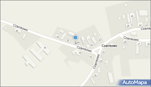 Czarnkowo, Czarnkowo, 28, mapa Czarnkowo
