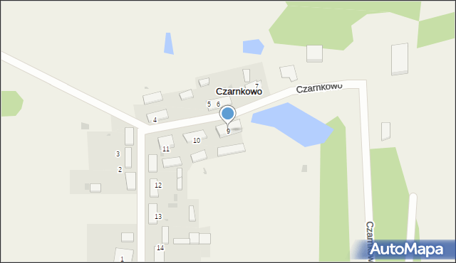 Czarnkowo, Czarnkowo, 9, mapa Czarnkowo