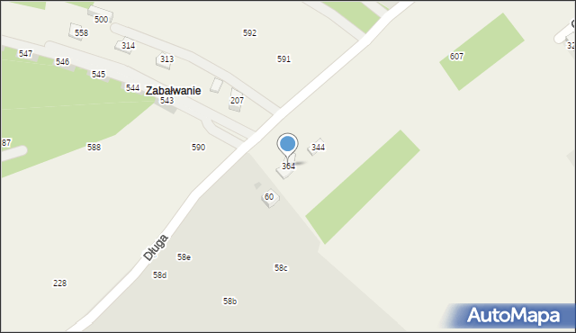 Czarnochowice, Czarnochowice, 364, mapa Czarnochowice