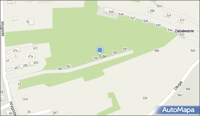 Czarnochowice, Czarnochowice, 583, mapa Czarnochowice