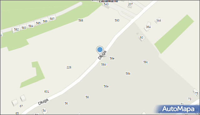 Czarnochowice, Czarnochowice, 603, mapa Czarnochowice