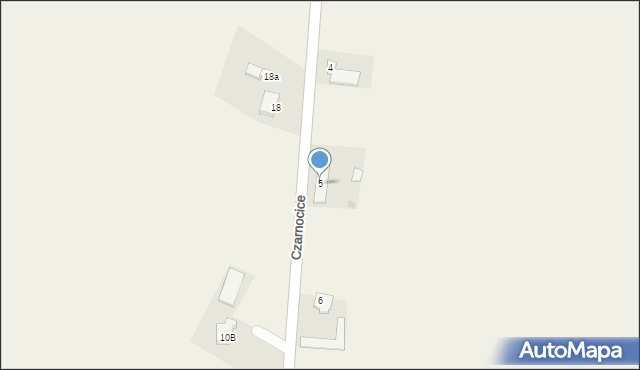 Czarnocice, Czarnocice, 5, mapa Czarnocice