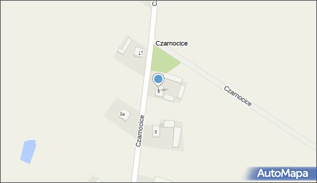 Czarnocice, Czarnocice, 8, mapa Czarnocice
