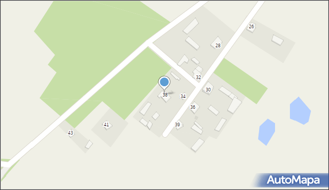 Czarnocin, Czarnocin, 38, mapa Czarnocin